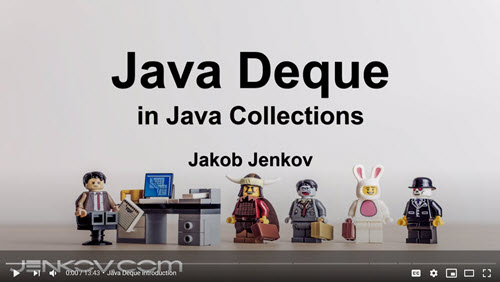 Java Deque Tutorial Video